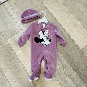 Disney Kids Purple One Piece with Hat